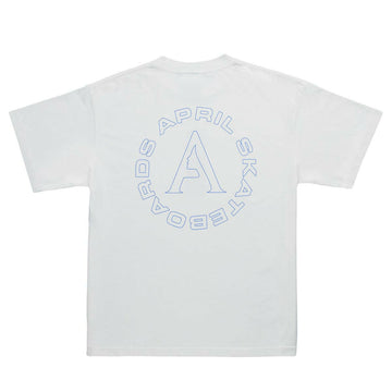 April - Full Circle Tee White.