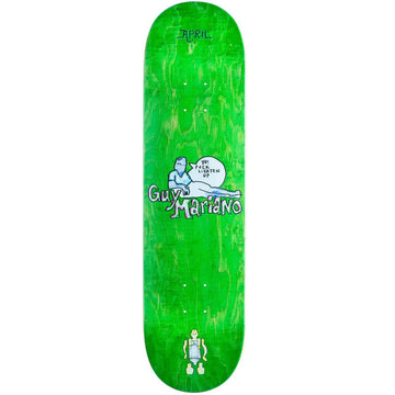 April - Guy Mariano Guy By Gonz 8.25 Skateboard Deck.