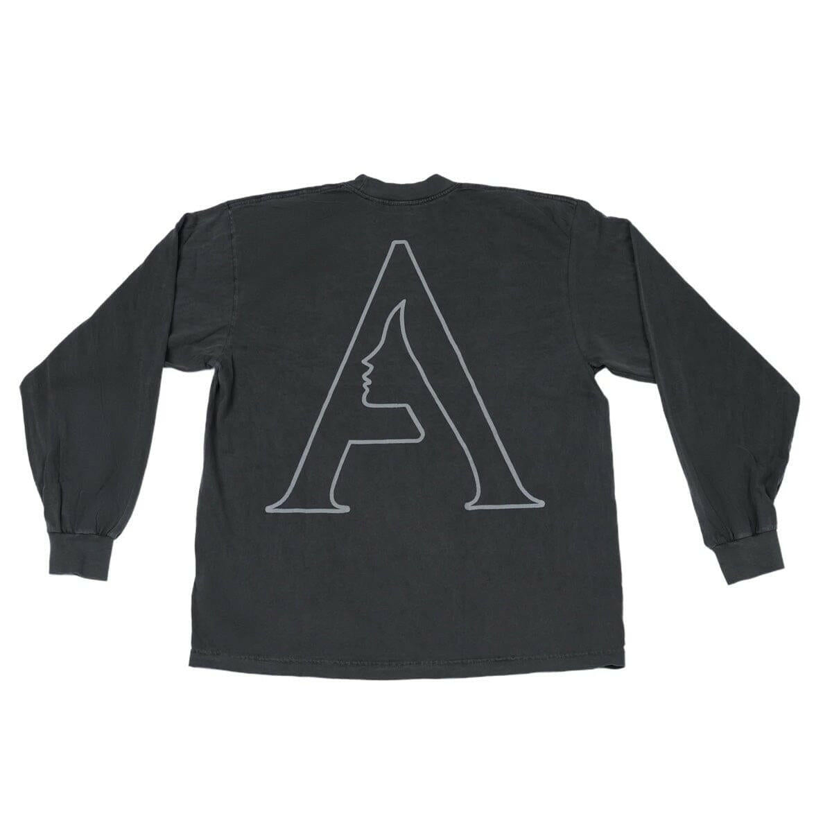 April - Reflective Longsleeve Tee Vintage Black.
