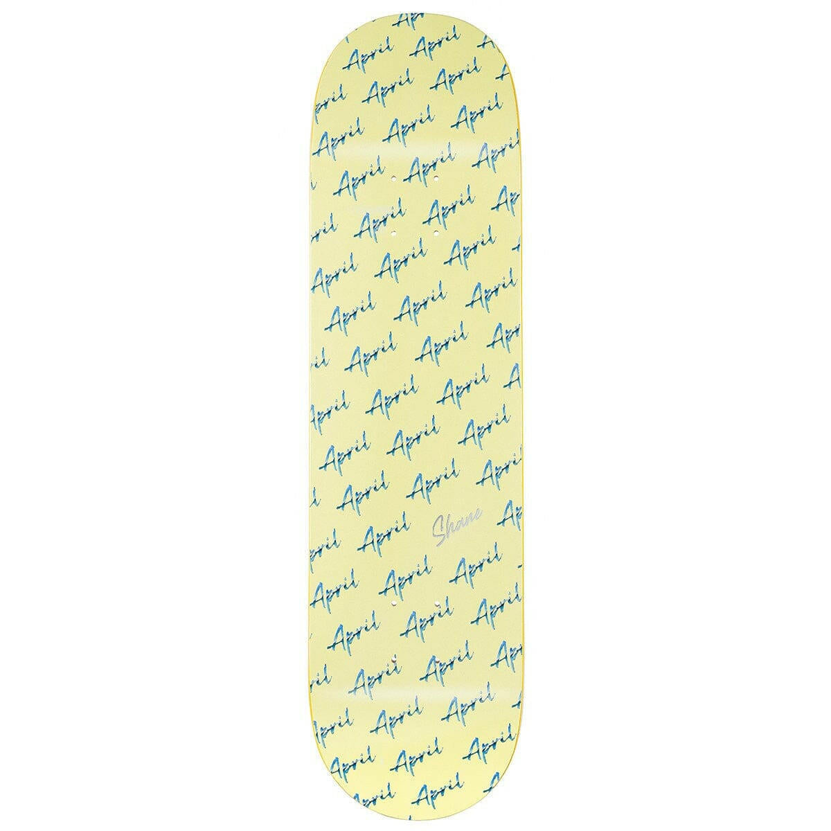 April - Shane O'Neill Logo Script 8.125 Skateboard Deck.