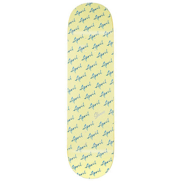 April - Shane O'Neill Logo Script 8.125 Skateboard Deck.