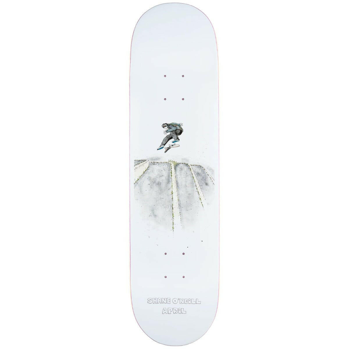April - Shane O'Neill Wallenberg 8.25 Skateboard Deck.