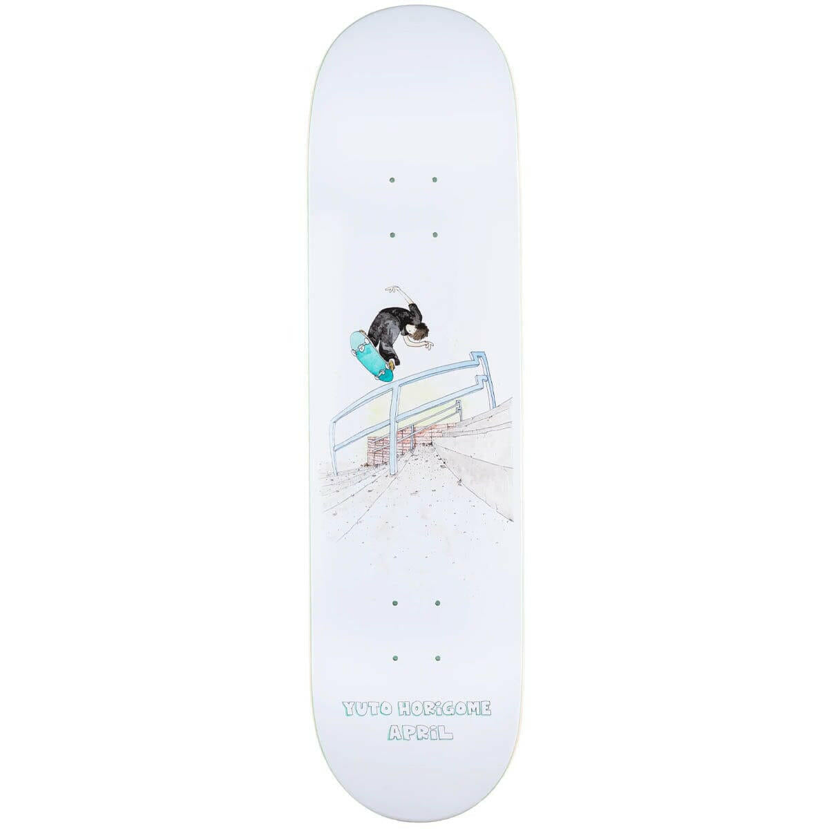 April - Yuto Horigome Sylmar 8.0 Skateboard Deck April - Yuto Horigome Sylmar 8.0 Skateboard Deck