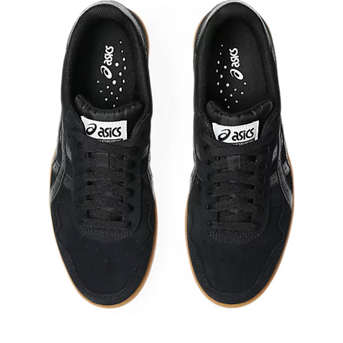 asics japan pro shoes black tan presidio