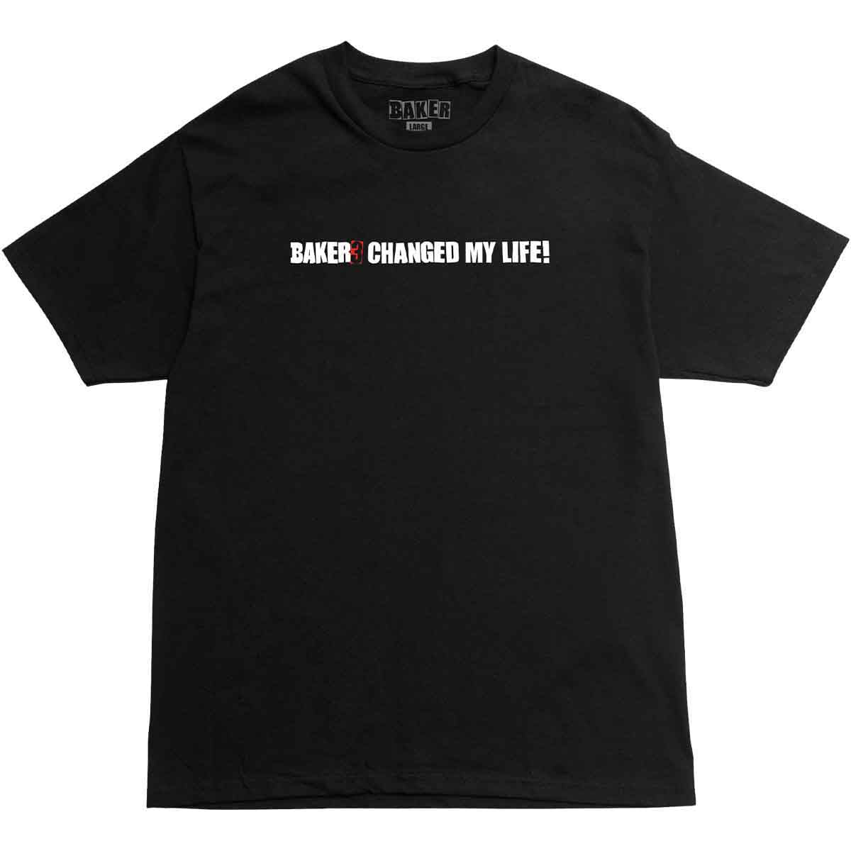Baker Baker 3 Changed My Life Tee Black