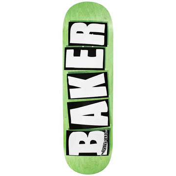 Baker Brand Logo Green Skateboard Deck