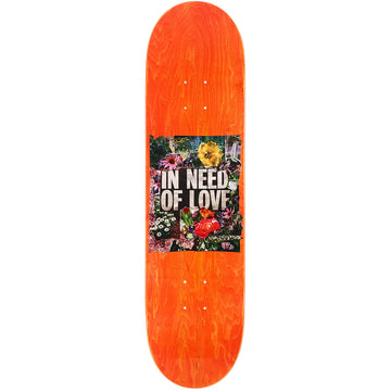 Baker Casper Booker In Need of Love Orange 8.25 Skateboard Deck