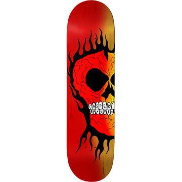 Baker - Casper Brooker Rasta Skull B2 8.5 Skateboard Deck.