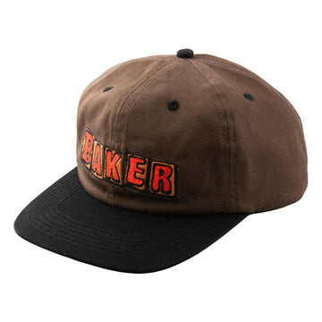 Baker - Crumb Snapback Brown/Black.