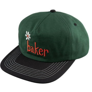 Baker - Daisy Snapback Green/Black.