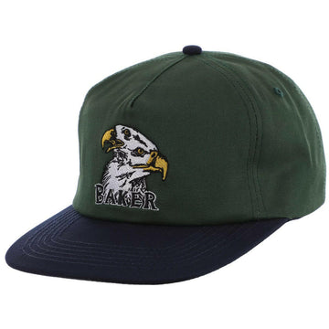 Baker - Eagle Eyes Snapback Green/Blue.