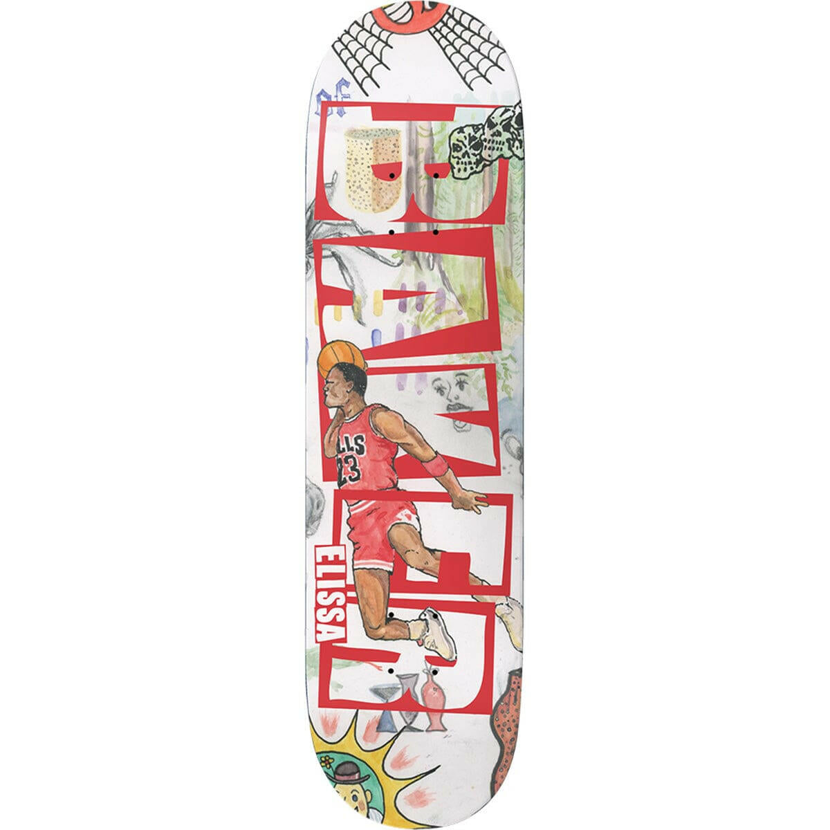 Baker - Elissa Steamer MVP 8.5 Skateboard Deck.