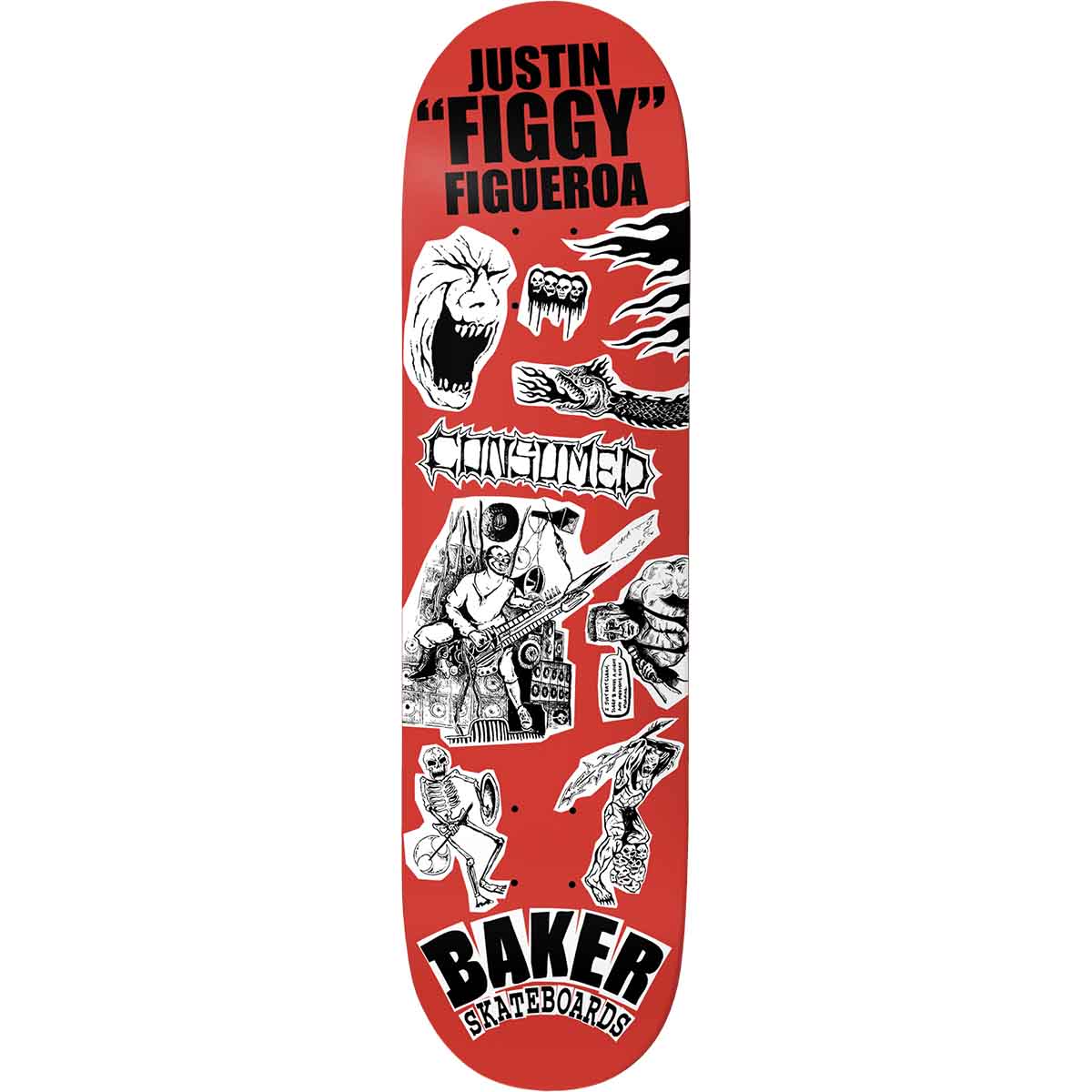Baker - Figgy Divine Evil 8.38 Skateboard Deck.
