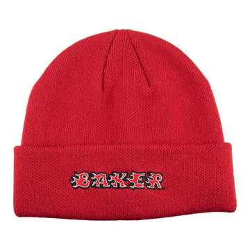 Baker - Flames Beanie Red.