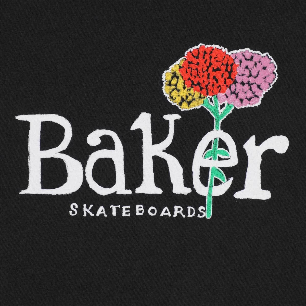 Baker - Fleurs Tee Washed Black.