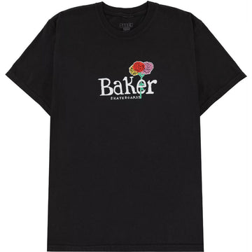 Baker - Fleurs Tee Washed Black.