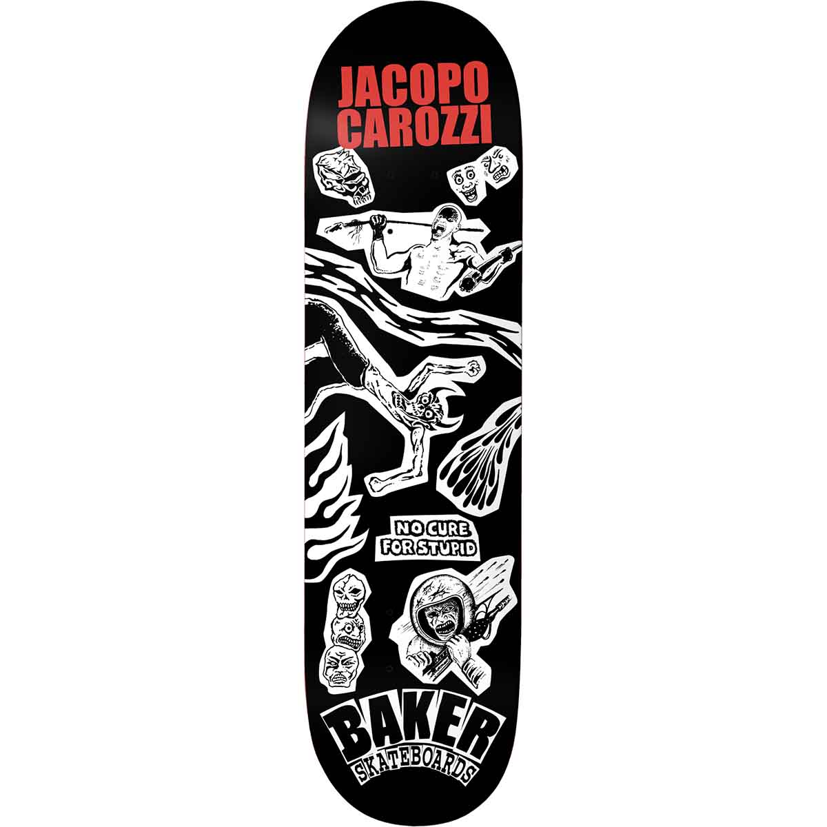 Baker Jacopo Carozzi Divine Evil 8.25 Skateboard Deck
