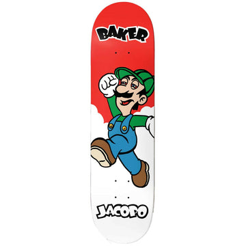Baker - Jacopo Carozzi Power Up Again 8.25 Skateboard Deck.