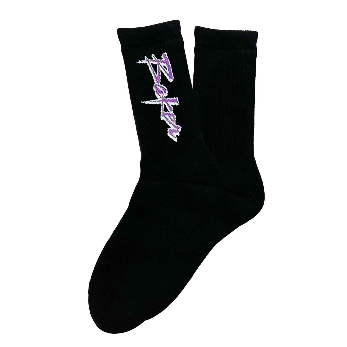 Baker Purple Rain Socks Black