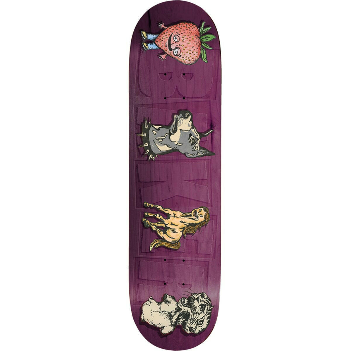Baker - Rowan Zorilla Dimensions 8.125 Skateboard Deck.