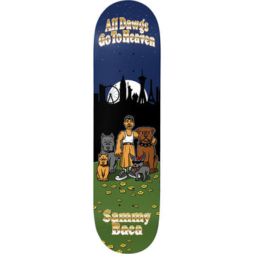Baker - Sammy Baca All Dawgs Go To Heaven 8.5 Skateboard Deck.
