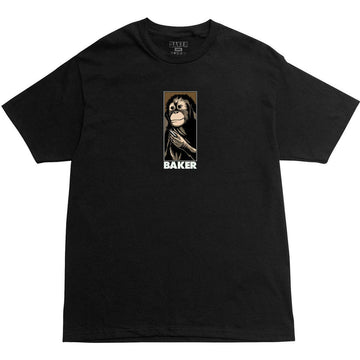 Baker - Smoking Monkey Tee Black.
