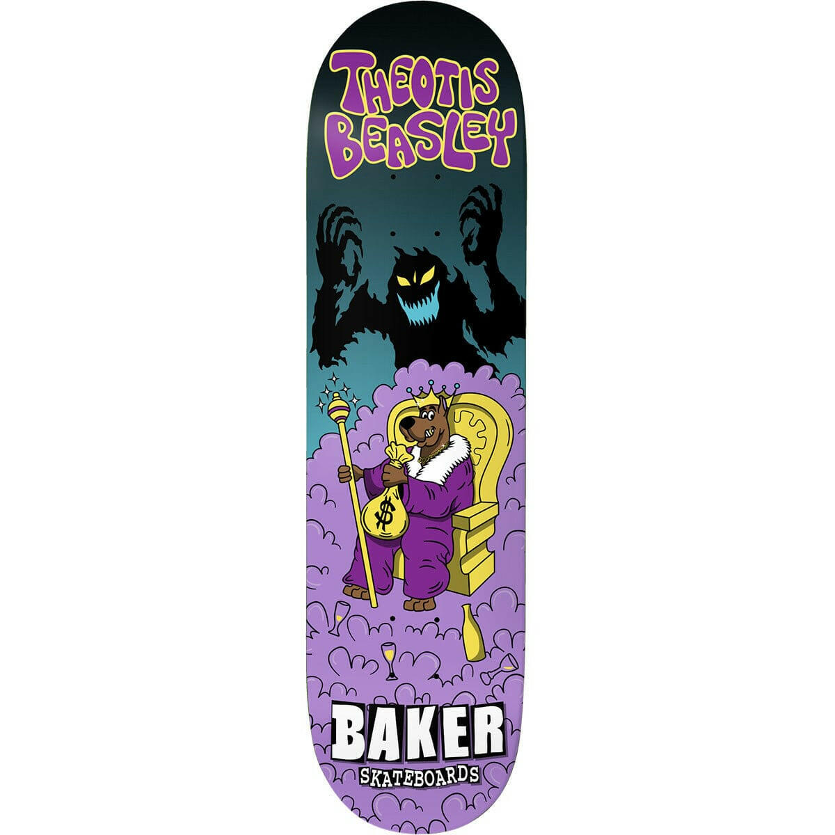 Baker - Theotis Beasley King Scooby 8.25 Skateboard Deck.