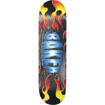 Baker - Zach Allen Flames 8.5 Skateboard Deck.