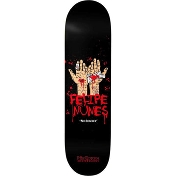 Birdhouse - Felipe Nunes No Excuses 8.0 Skateboard Deck.
