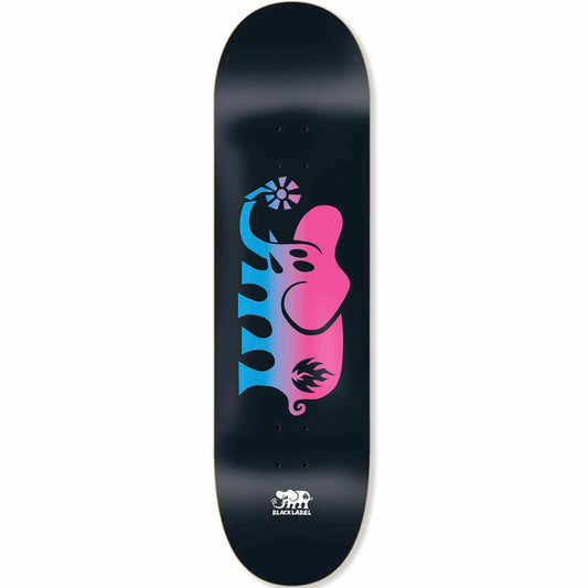 Black Label Elephant Fade Skateboard Deck