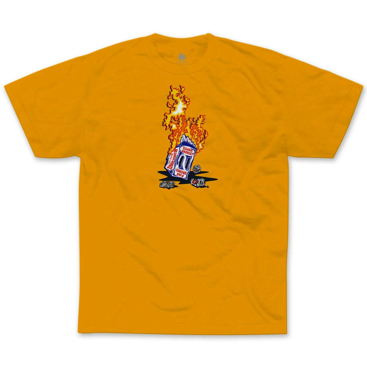 Black Label - Elijah Akerley Fire Brewed Tee Gold.