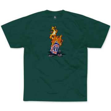 Black Label - Elijah Akerley Fire Brewed Tee Forest Green.