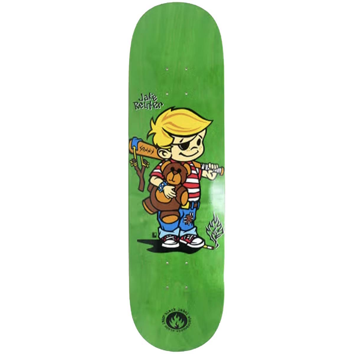 Black Label Jake Reuter Sonny Green Skateboard Deck