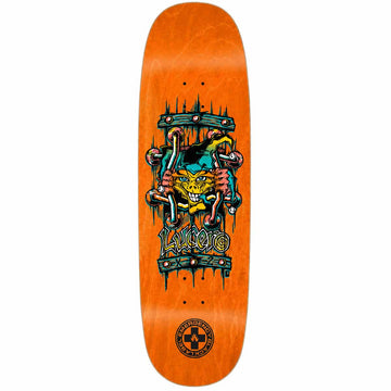 Black Label John Lucero X2 Orange 9.5 Skateboard Deck