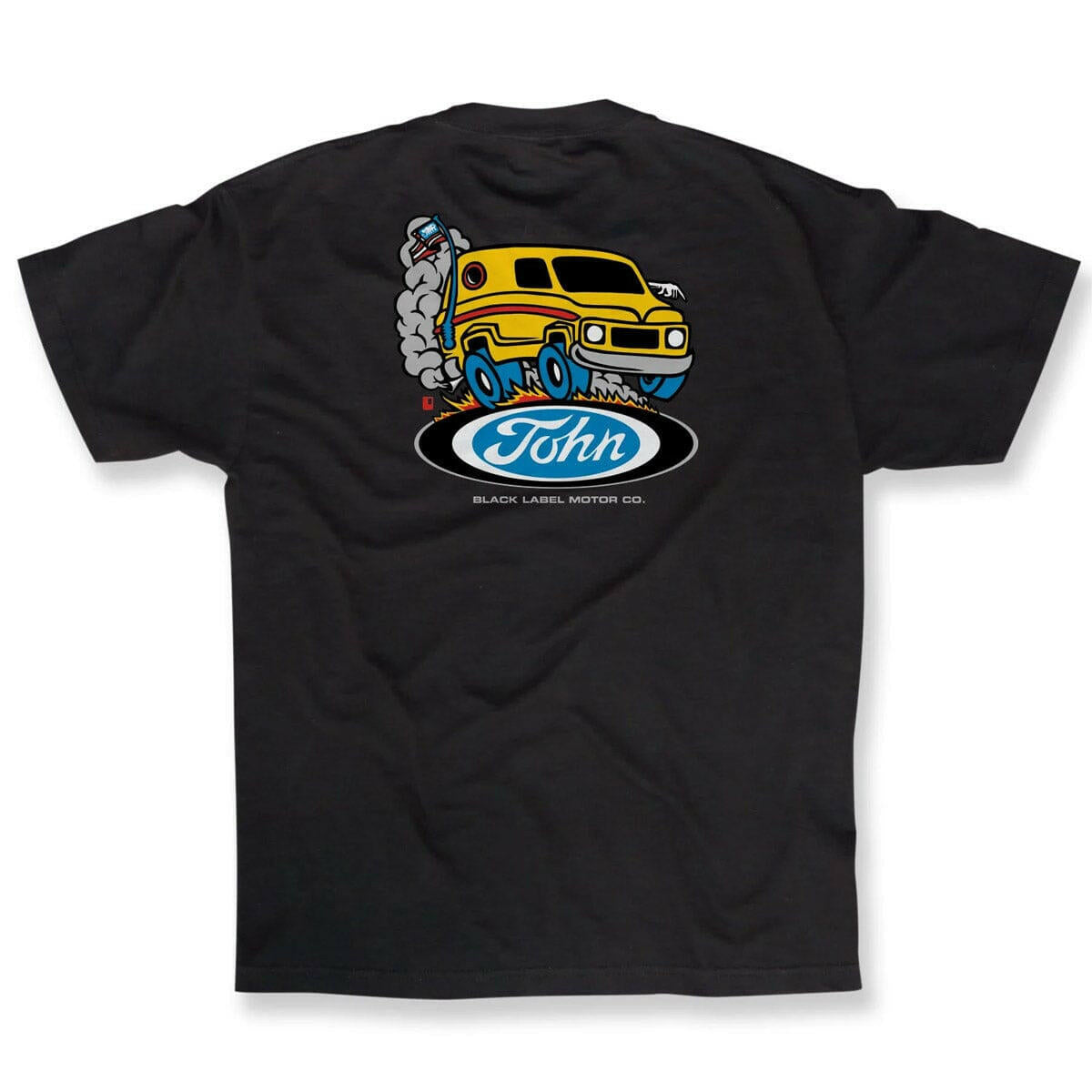 Black Label - John Lucero Man Van Tee Black.