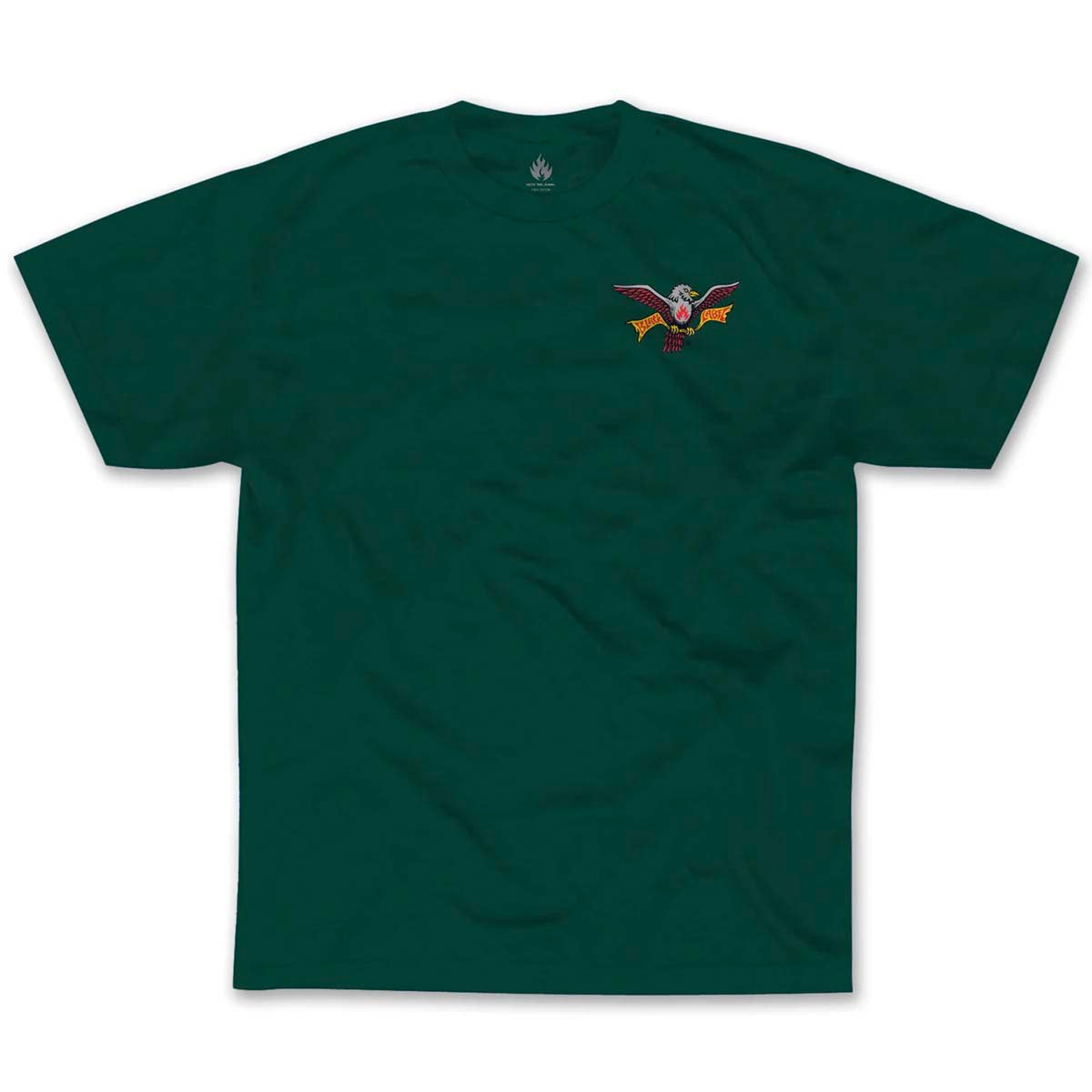 Black Label Matt Hensley Wingtips Tee Forest Green Front