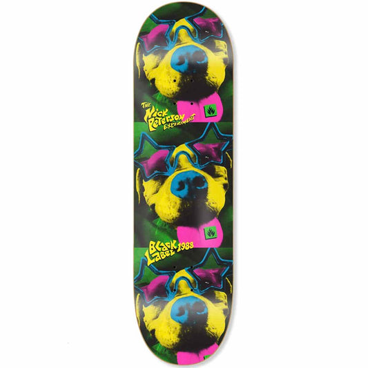 Black Label Nick Peterson Experiment 8.5 Skateboard Deck