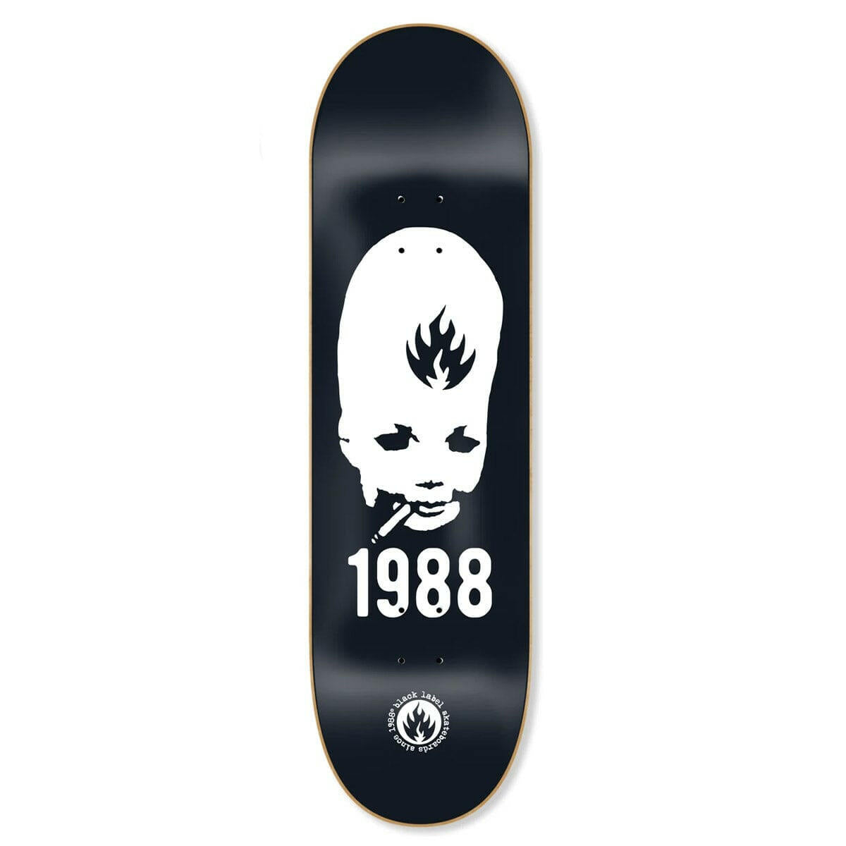 Black Label - Thumbhead 9.0 Skateboard Deck.