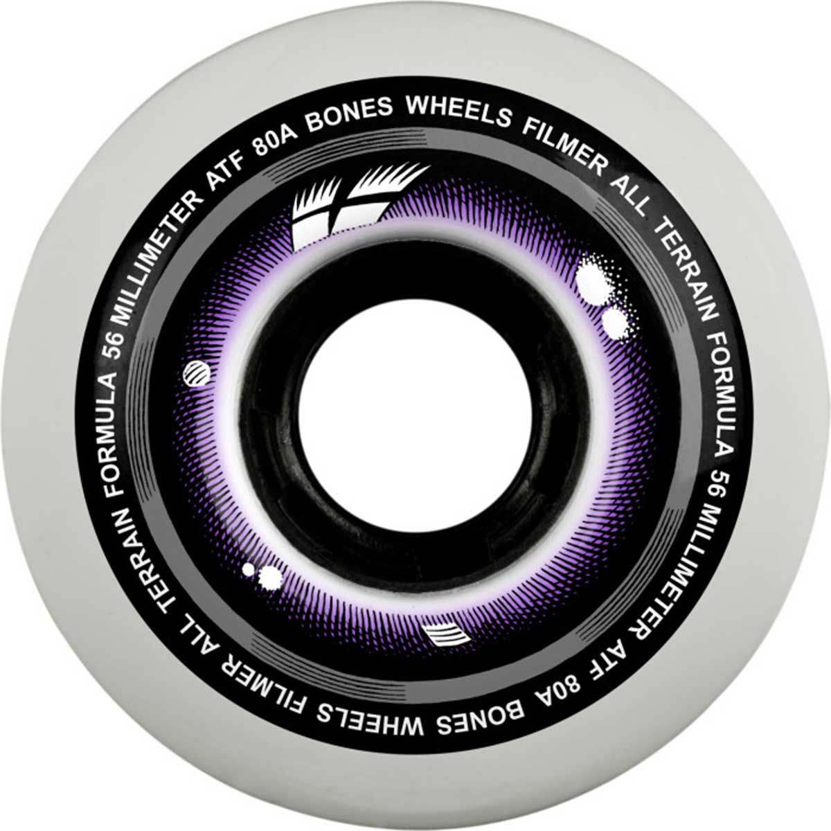 Bones Filmers 56MM 80A ATF Skateboard Wheels