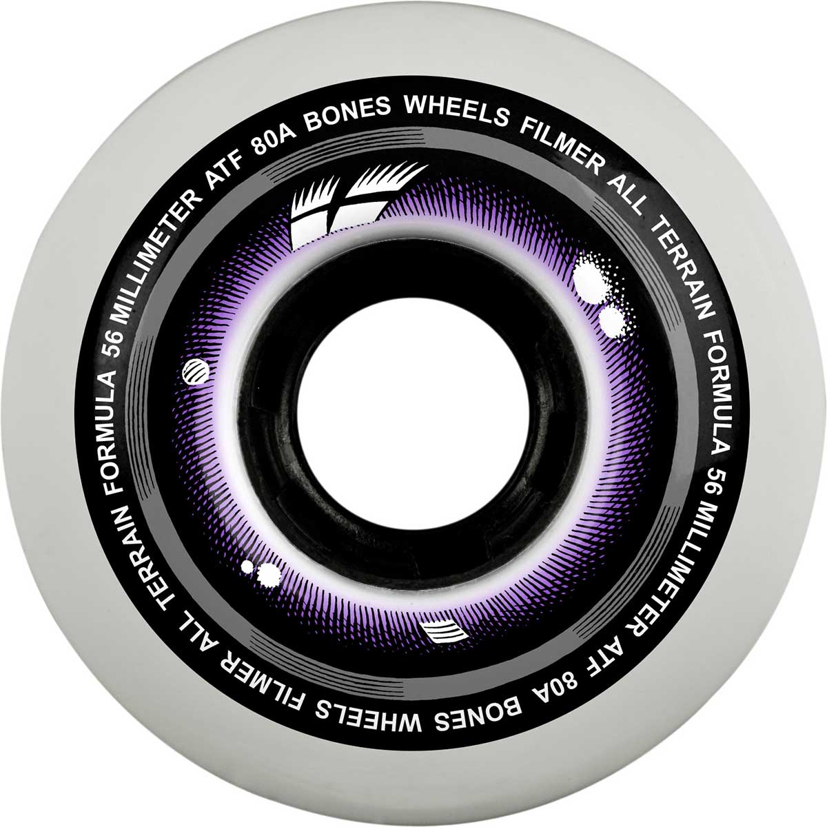 Bones Filmers 60MM 80A ATF Skateboard Wheels
