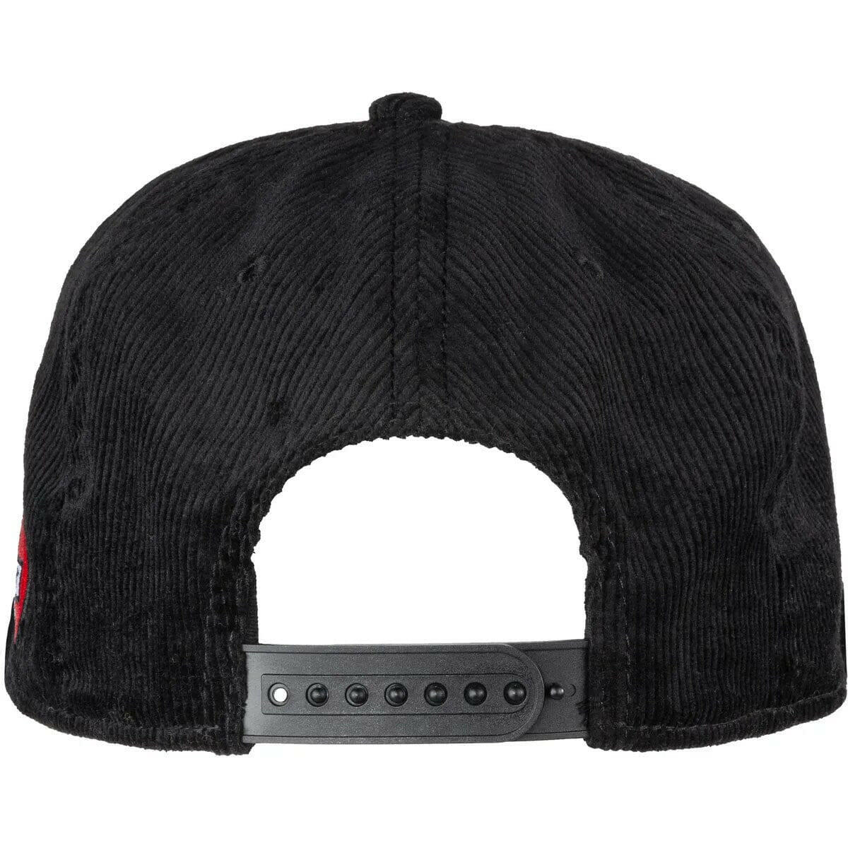 Bones - Corduroy Snapback Black.