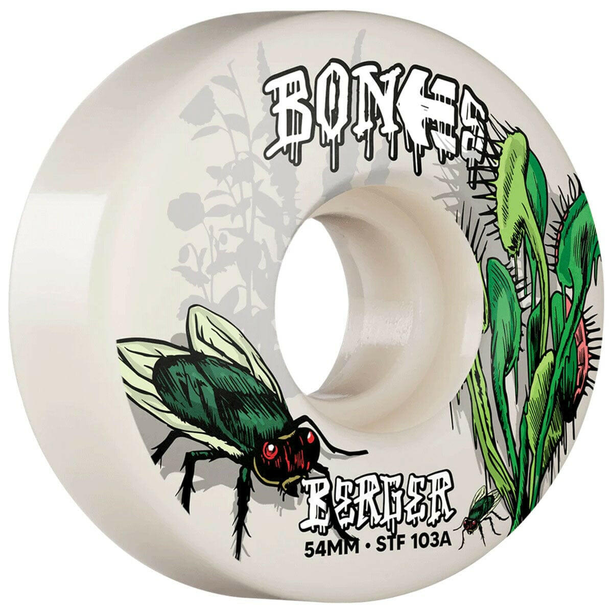 Bones - Matt Berger X Etnies 52MM 103A V3 Slims STF Skateboard Wheels.