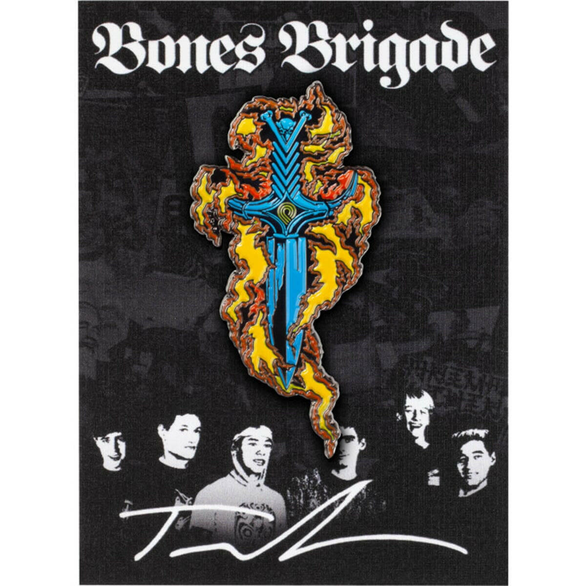 Powell Peralta - Guerrero Bones Brigade Series 15 Lapel Pin.