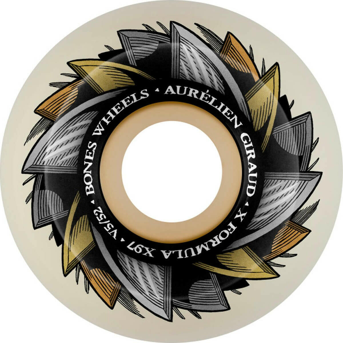 Bones - XF Giraud Sender Bender 52MM 97A V5 Sidecut Skateboard Wheels.