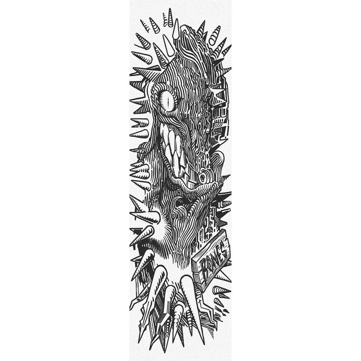 Bones - GritTeeth White 9.0 Griptape.
