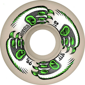 Bones - Kitty Twister 52MM 99A V5 Sidecut STF Skateboard Wheels.