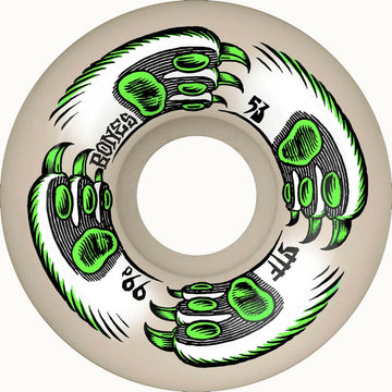 Bones - Kitty Twister 53MM 99A V5 Sidecut STF Skateboard Wheels.