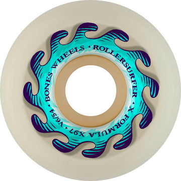 Bones - XF Koppl Infinite Wave 56MM 97A V6 Wide-Cut Skateboard Wheels.