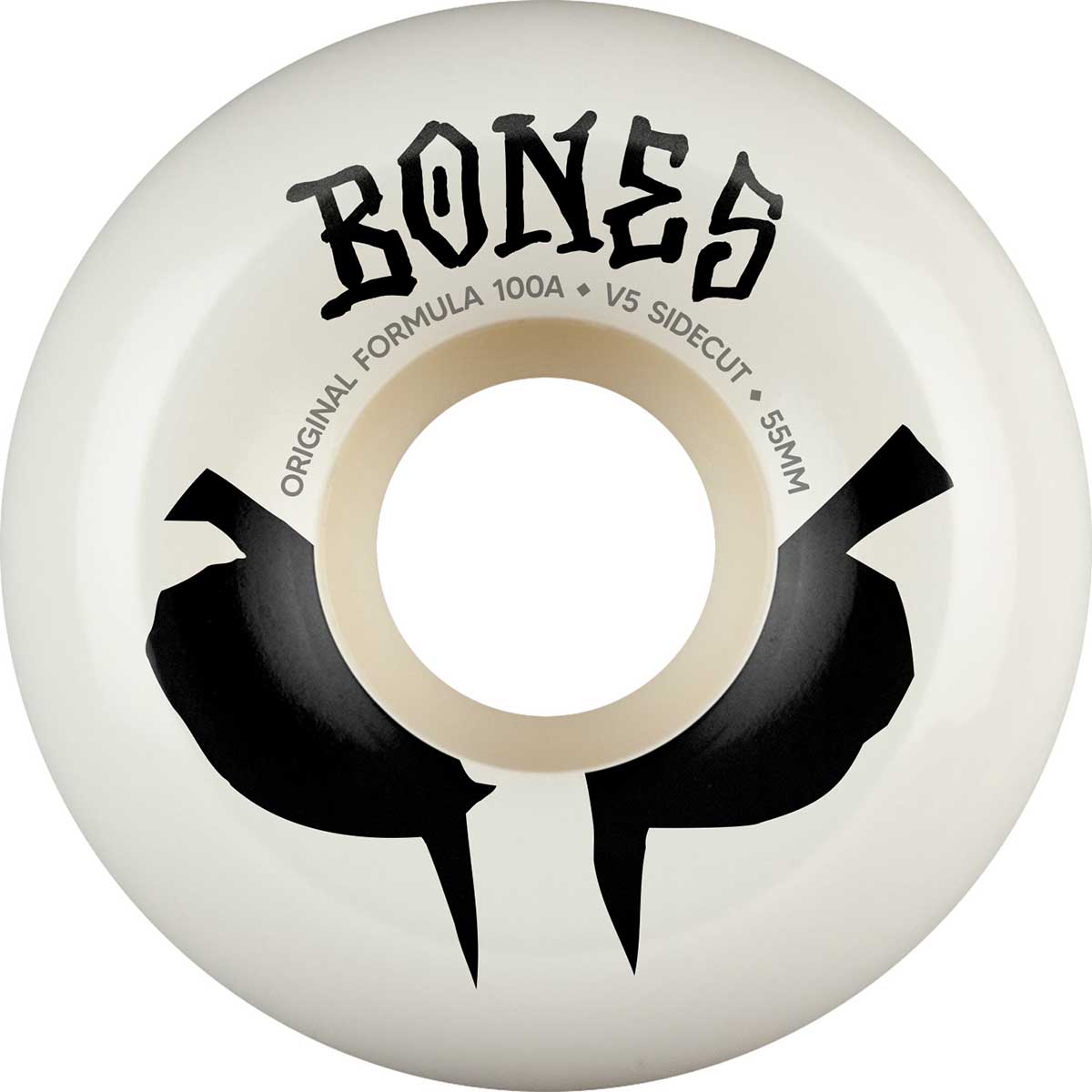 Bones - OG Formula 55MM 100A V5 Sideuts Skateboard Wheels.