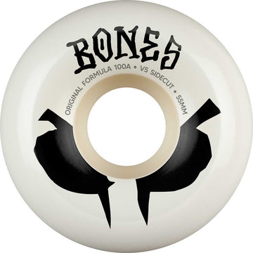 Bones - OG Formula 55MM 100A V5 Sideuts Skateboard Wheels.